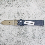 Каишка за часовник Lyon LY16170, Кожена, Синя, 16мм