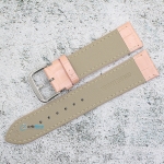 Каишка за часовник Lyon LY22194, Кожена, Розова, 22мм