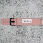 Силиконова каишка за часовник SN18194, Розова, 18мм