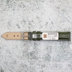 Каишка за часовник Hightone HT16-289, Кожена, Зелена, 16мм