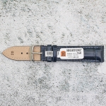 Каишка за часовник Hightone HT20-360, Кожена, Тъмно синя, 20мм