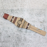 Каишка за часовник FOSSIL JR1157, JR1155, Кожена, Кафява, 24мм