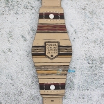 Каишка за часовник FOSSIL JR1157, JR1155, Кожена, Кафява, 24мм