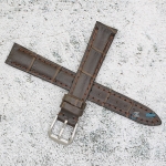Каишка за часовник Azzuro Delux AZD1438, Кожена, Кафява, 14мм