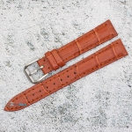 Каишка за часовник Azzuro Delux AZD1440, Кожена, Кафява, 14мм