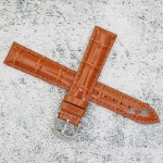 Каишка за часовник Hightone HT18-292, Кожена, Кафява, 18мм