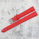 Каишка за часовник Azzuro Delux AZD12290, Кожена, Червена, 12мм