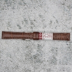 Каишка за часовник Azzuro Delux AZD1239, Кожена, Кафява, 12мм