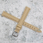 Каишка за часовник Azzuro Delux AZD1283, Кожена, Бежова, 12мм