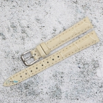 Каишка за часовник Azzuro Delux AZD1288, Кожена, Бежова, 12мм