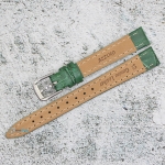 Каишка за часовник Azzuro Delux AZD1296, Кожена, Зелена, 12мм