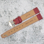 Каишка за часовник Azzuro Delux AZD14191G, Кожена, Бордо, 14мм