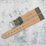 Каишка за часовник Azzuro Delux AZD14796, Кожена, Зелена, 14мм