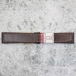 Каишка за часовник Azzuro Delux AZD18246G, Кожена, Кафява, 18мм