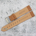 Каишка за часовник Azzuro Delux AZD18351, Кожена, Кафява, 18мм
