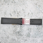 Каишка за часовник Azzuro Delux AZD18706G, Кожена, Черна, 18мм