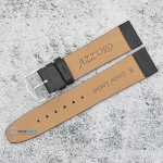 Каишка за часовник Azzuro Delux AZD20104, Кожена, Черна, 20мм