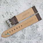 Каишка за часовник Azzuro Delux AZD2038, Кожена, Кафява, 20мм