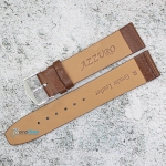 Каишка за часовник Azzuro Delux AZD20551, Кожена, Кафява, 20мм