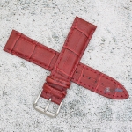 Каишка за часовник Azzuro Delux AZD2091, Кожена, Бордо, 20мм