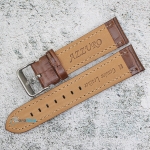 Каишка за часовник Azzuro Delux AZD22239, Кожена, Кафява, 22мм