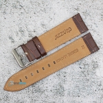 Каишка за часовник Azzuro Delux AZD22252, Кожена, Кафява, 22мм