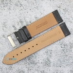 Каишка за часовник Azzuro Delux AZD22306, Кожена, Черна, 22мм