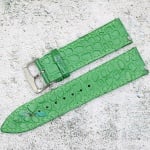 Каишка за часовник Azzuro Superior AZD2296SR, Кожена, Зелена, 22мм
