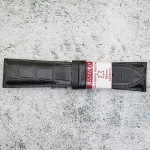 Каишка за часовник Azzuro Delux AZD26101, Кожена, Черна, 26мм