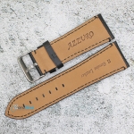 Каишка за часовник Azzuro Delux AZD28208, Кожена, Черна, 28мм