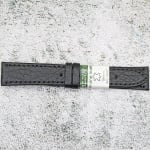 Каишка за часовник Azzuro Lux AZL18007, Кожена, Черна, 18мм