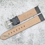 Каишка за часовник Azzuro Lux AZL18108, Кожена, Черна, 18мм