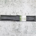 Каишка за часовник Azzuro Lux AZL20111, Кожена, Черна, 20мм