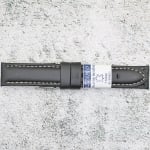 Каишка за часовник Azzuro Sport AZS1823, Кожена, Черна, 18мм