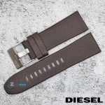 Каишка за часовник DIESEL DZ1206, Кожена, Кафява, 27мм