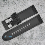 Каишка за часовник DIESEL DZ4512, Кожена, Черна, 26мм