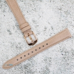 Каишка за часовник FOSSIL ES3487, Кожена, Бежова, 14мм