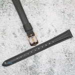 Каишка за часовник FOSSIL ES4700, Кожена, Черна, 12мм