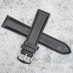 Каишка за часовник FOSSIL FS5452, Кожена, Черна, 22мм