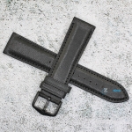 Каишка за часовник FOSSIL FS5503, Кожена, Черна, 22мм