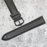 Каишка за часовник FOSSIL FS5503, Кожена, Черна, 22мм