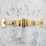 Закопчаване за кожена каишка за часовник Hightone HT-1601, Стомана, Златиста, 16мм