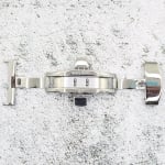 Закопчаване за часовник Hightone HT-2200, Стомана, Бяла, 22мм