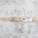 Каишка за часовник Hightone HT12-244, Кожена, Бежова, 12мм