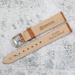 Каишка за часовник Hightone HT16-273, Кожена, Кафява, 16мм