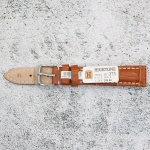 Каишка за часовник Hightone HT16-273, Кожена, Кафява, 16мм