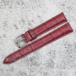 Каишка за часовник Hightone HT16-288, Кожена, Лилава, 16мм