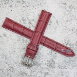 Каишка за часовник Hightone HT16-288, Кожена, Лилава, 16мм