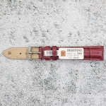 Каишка за часовник Hightone HT16-288, Кожена, Лилава, 16мм