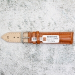 Каишка за часовник Hightone HT20-370V, Кожена, Кафява, 20мм